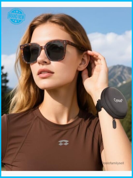 Foldable Polarized Sunglasses TR90 Square Frame UV Protection Lightweight main image 7